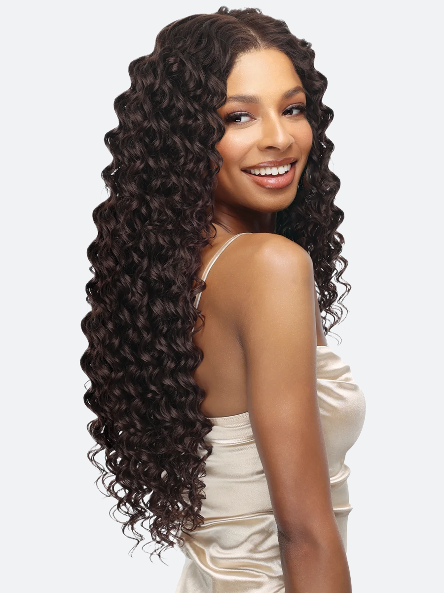 PLATINO – Deep Wave 4PCS Set(3 Bundles + 13"x5" HD Closure)