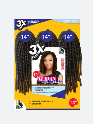 3X Nubian Spring Twist 14"
