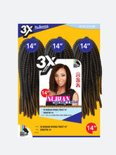 Load image into Gallery viewer, 3X Nubian Spring Twist 14"
