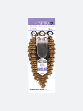 Load image into Gallery viewer, PLATINO – Deep Wave 4PCS Set(3 Bundles + 4&quot;x6&quot; HD Closure)
