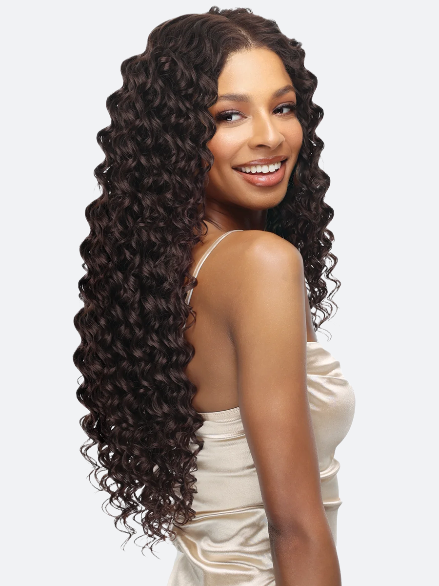 PLATINO – Deep Wave 4PCS Set(3 Bundles + 4"x6" HD Closure)
