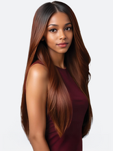 Load image into Gallery viewer, PLATINO – Straight 4PCS Set(3 Bundles + 4&quot;x6&quot; HD Closure)
