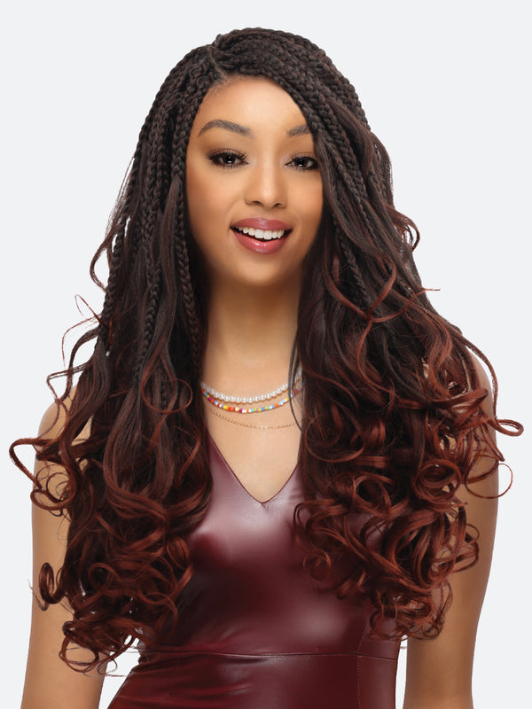 3X Ondas Bohemian Box French Curl 22"