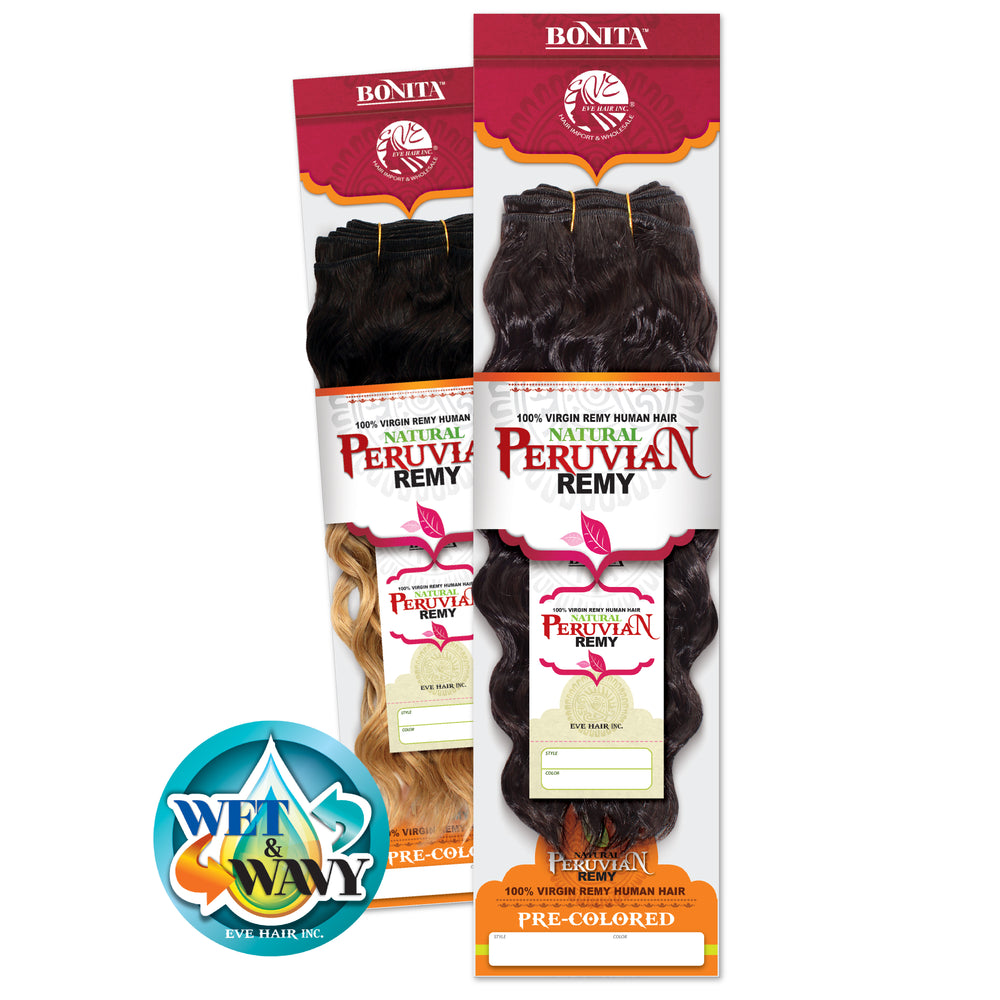 Bonita - Onda malasia de cabello Remy natural peruano