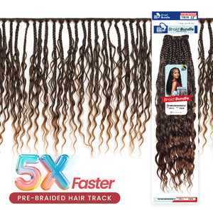 Braid Bundle - Deep Wave Boho Weave 22”