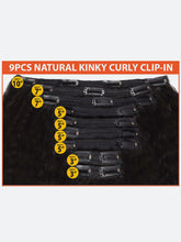 Load image into Gallery viewer, Luv - Clip-In 9Pcs (Kinky Curly)
