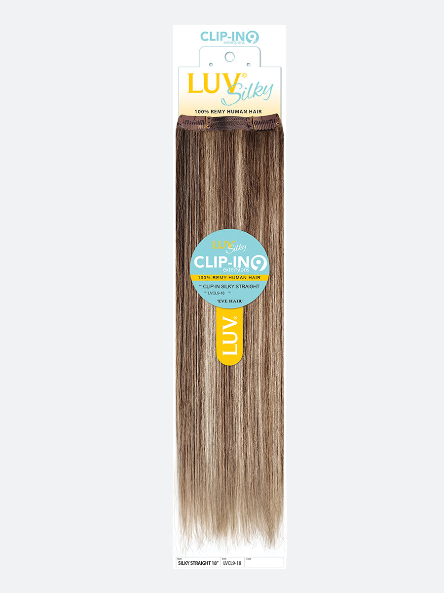 Luv Silky - Clip-In 9Pcs (Silky Straight)