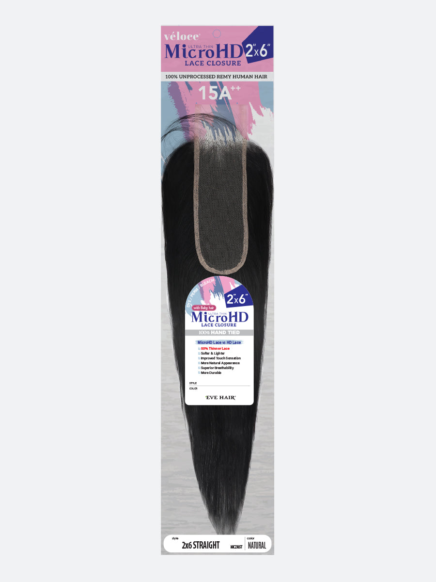 Veloce – Cierre MicroHD 2x6 (Liso)