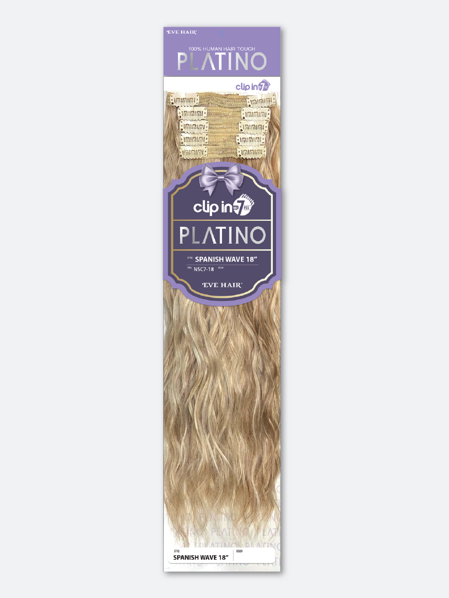 Platino - Clip In 7Pcs (Spanish Wave)