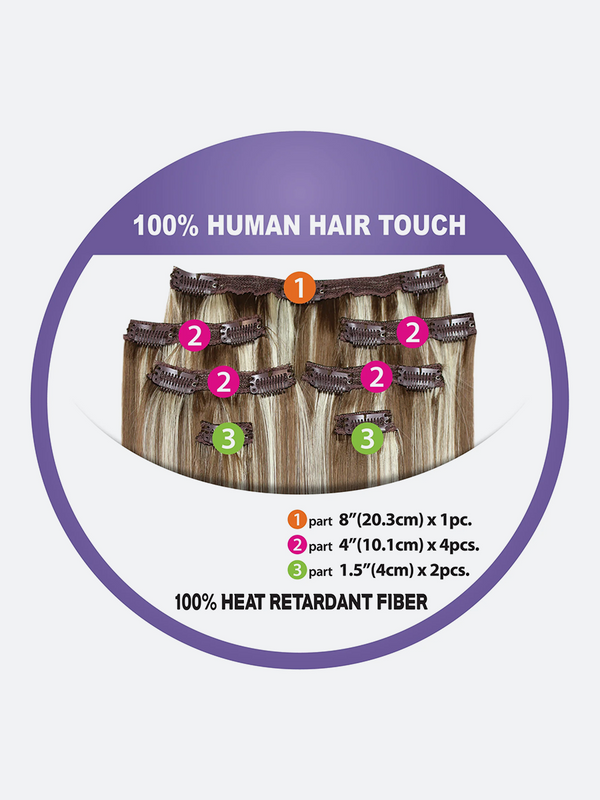 Platino - Clip In 7Pcs (Spanish Wave)