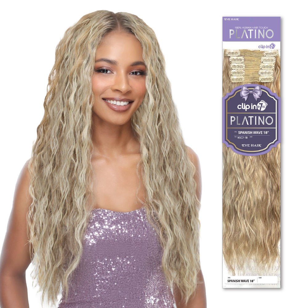Platino - Clip In 7Pcs (Spanish Wave)