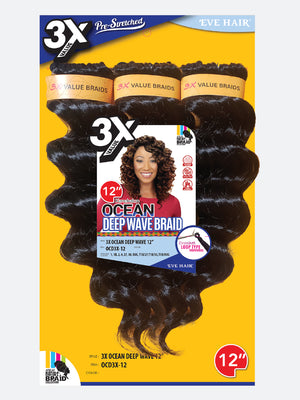 3X Ocean Deep Wave Braid