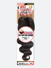 Load image into Gallery viewer, Pre-Part HD Swiss Lace Closure(Body Wave)

