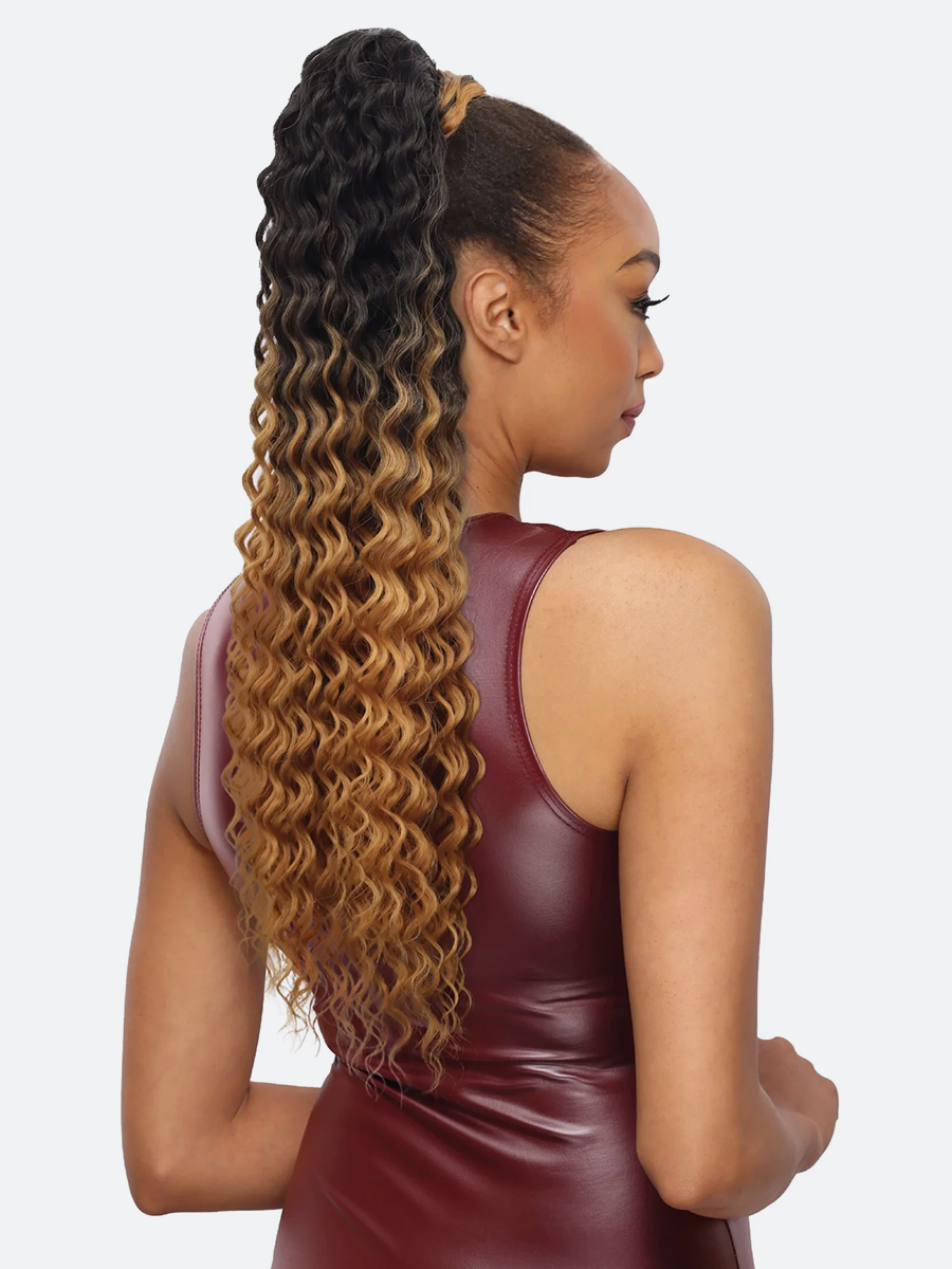 Platino - Ponytail Weave(French Deep Wave)
