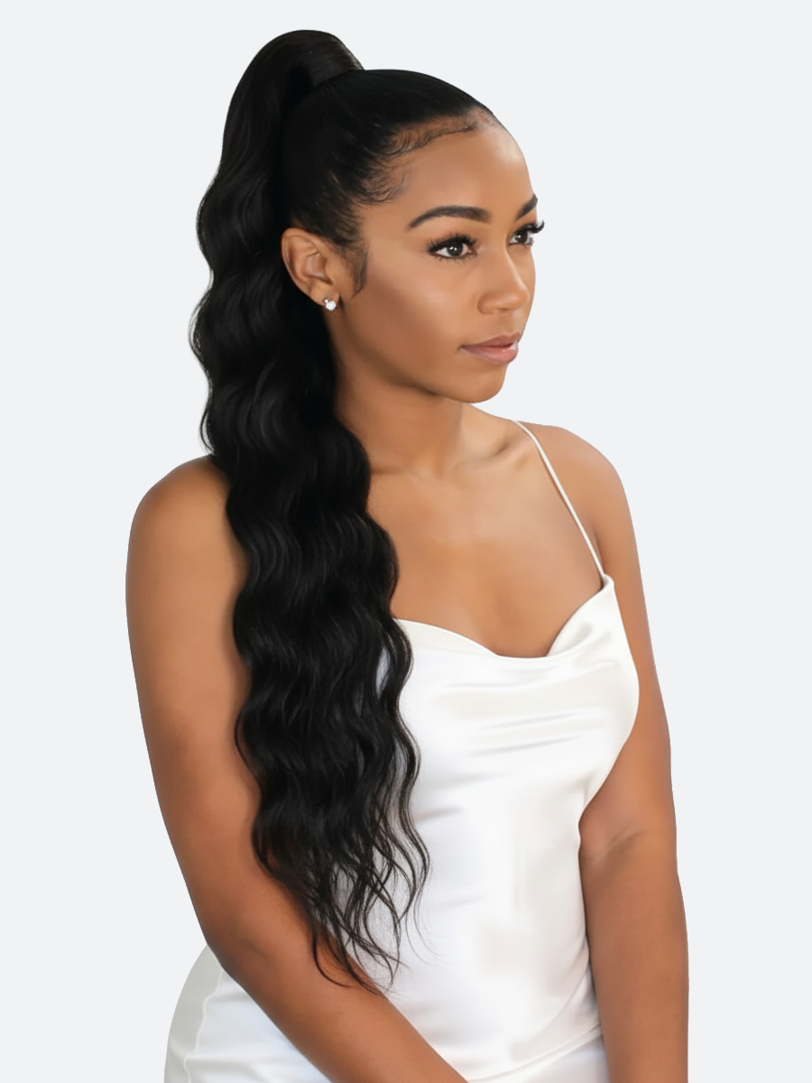 Platino - Ponytail Weave(Malaysian Wave)