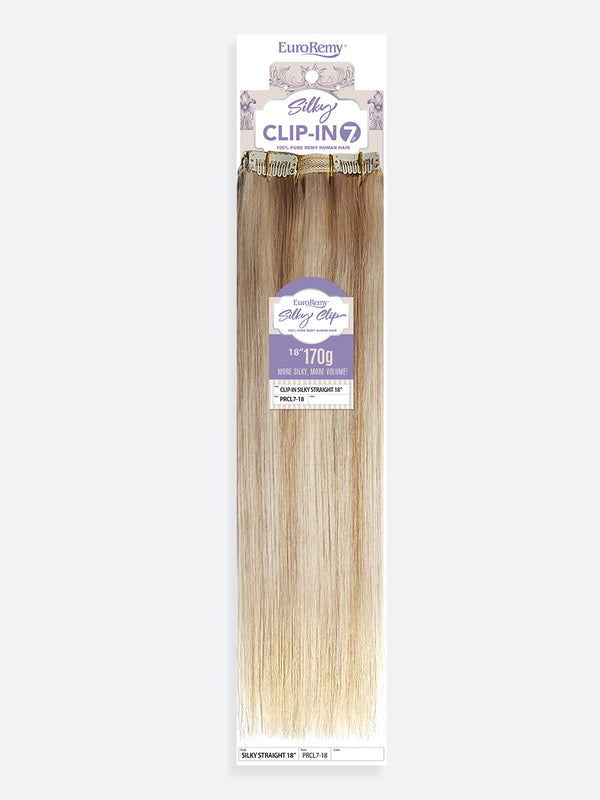 Euro Remy - Silky Clip-In 7Pcs (Silky Straight)