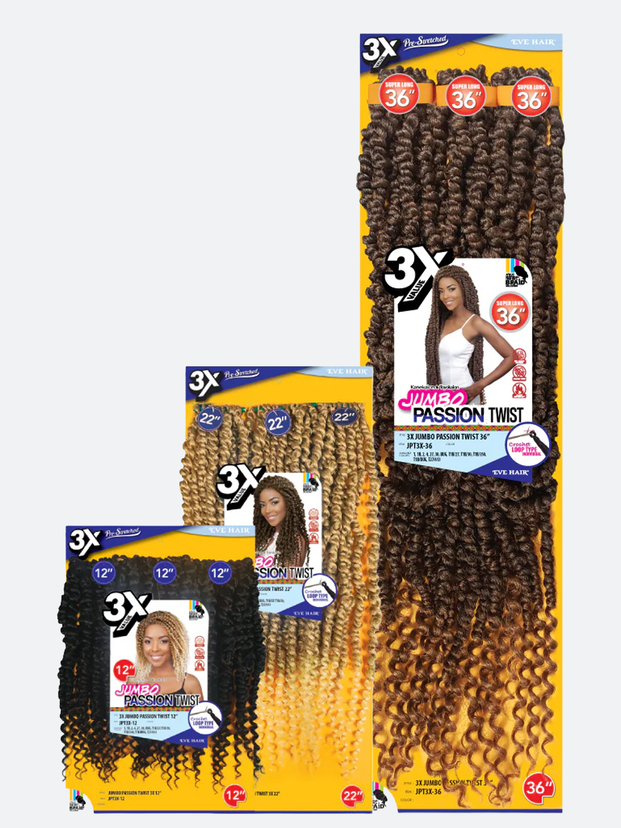 3X Jumbo Passion Twist