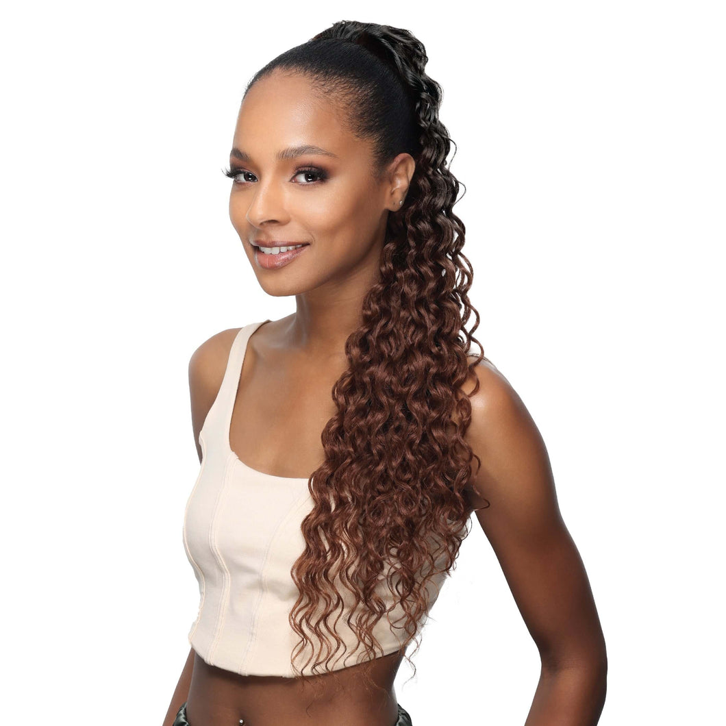 PLATINO PONY TAIL WEAVE WATER CURL