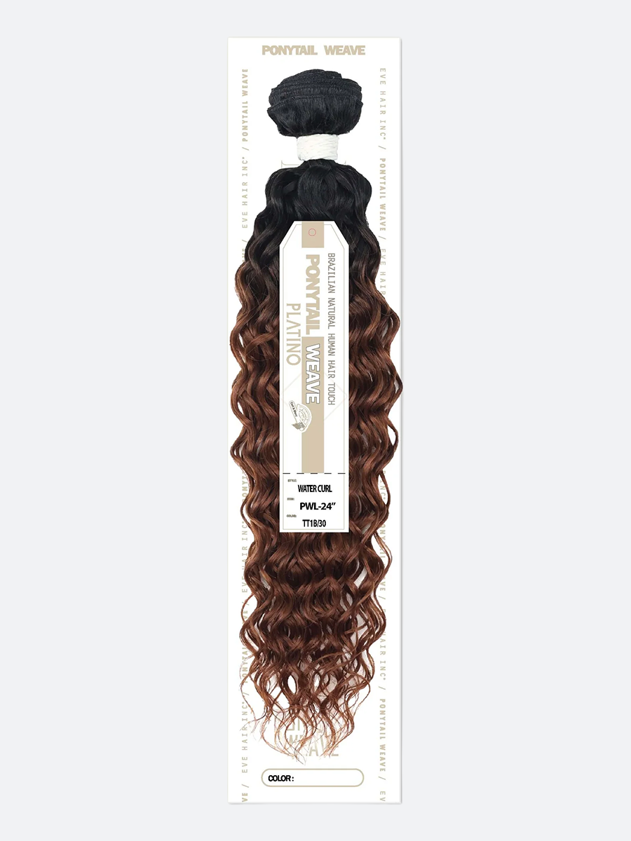 Platino - Ponytail Weave(Water Curl)