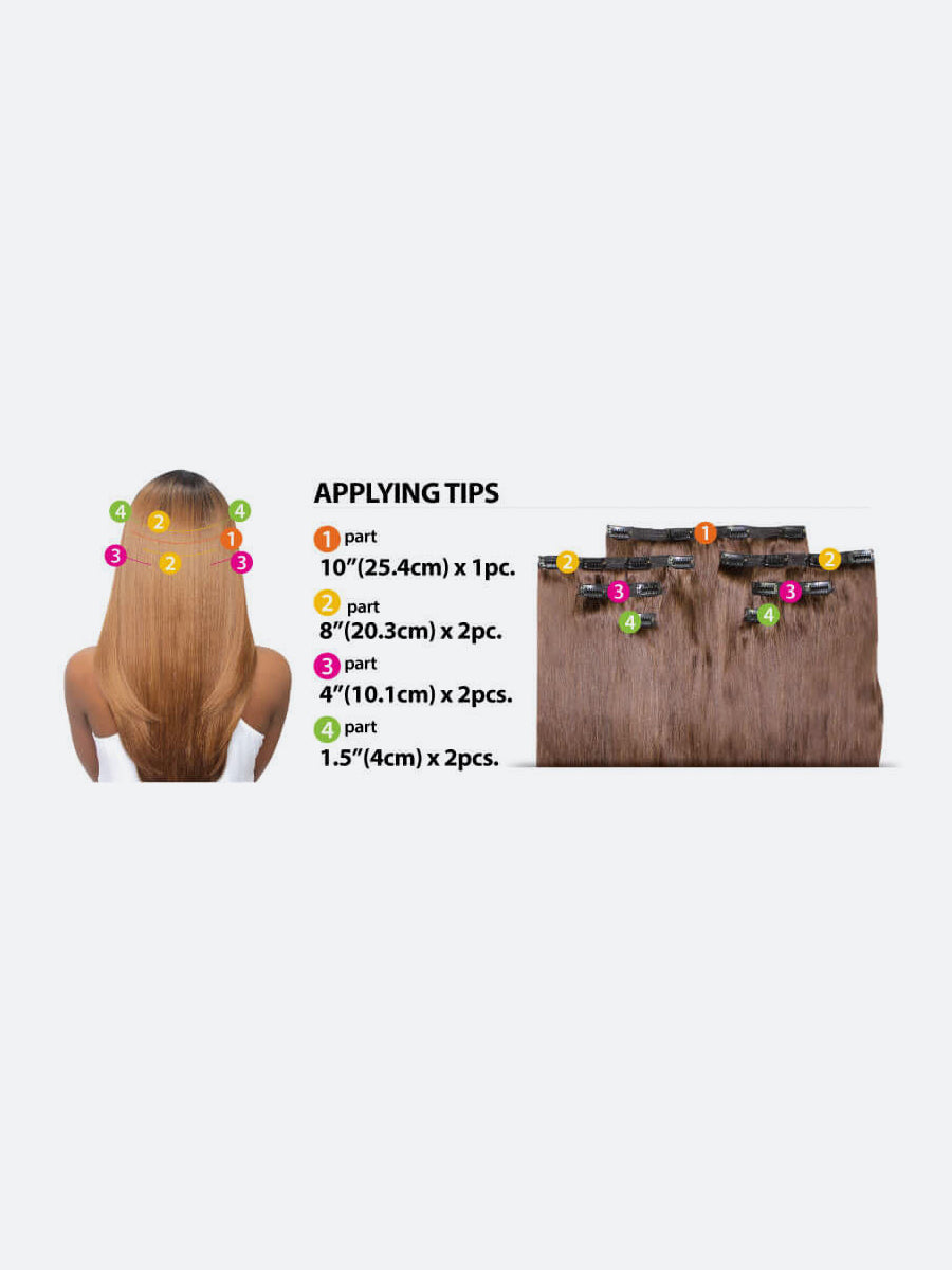 Euro Remy - Clip-On 7Pcs
