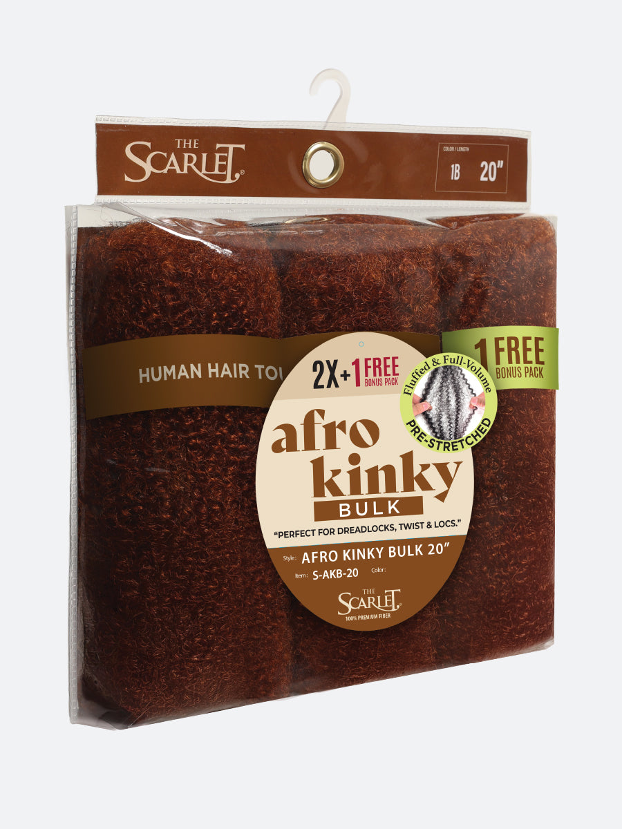 The Scarlet - Afro Kinky Bulk 20"