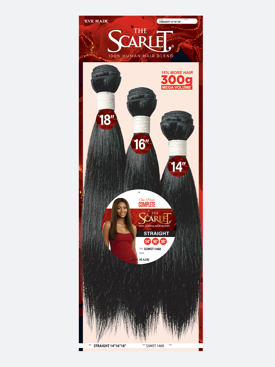 THE SCARLET-Multi Bundle (Straight)<br>14"/16"/18"