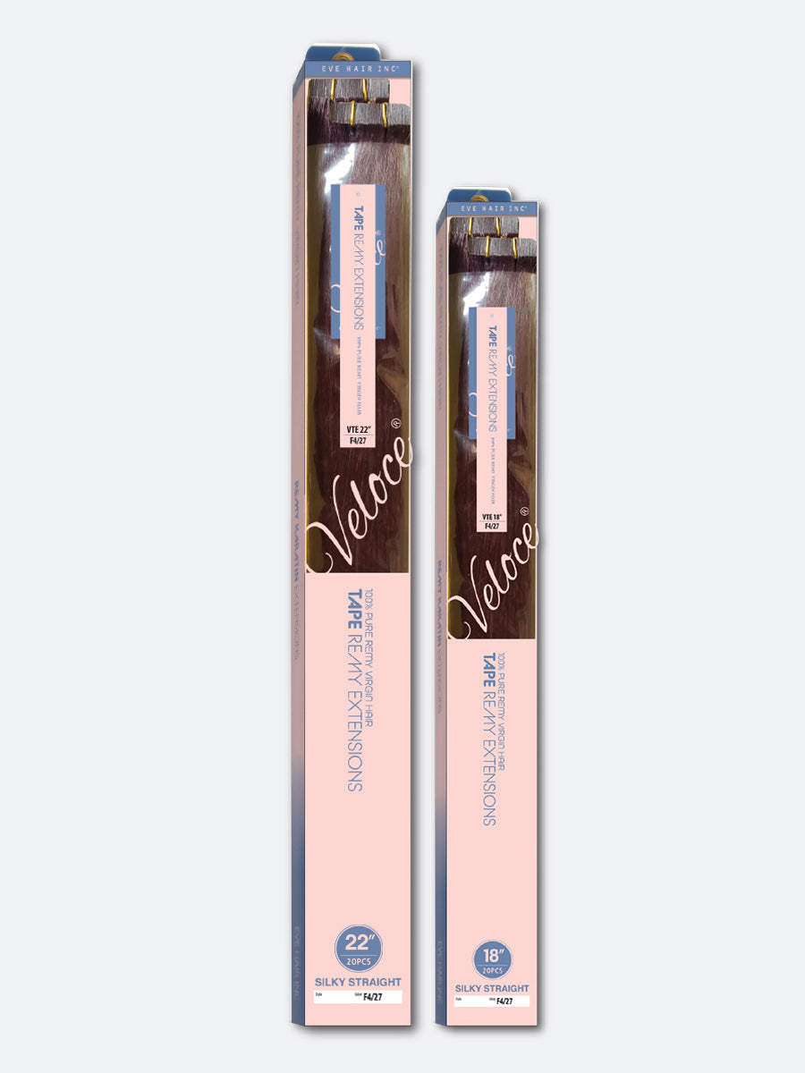 Veloce - Tape Remy Extensions 20Pcs (Silky Straight)