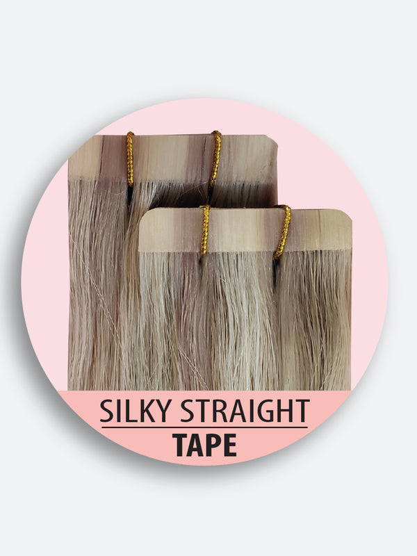 Veloce - Tape Remy Extensions 20Pcs (Silky Straight)