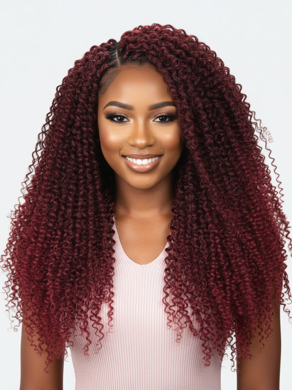 Trenza de ondas de agua 3X