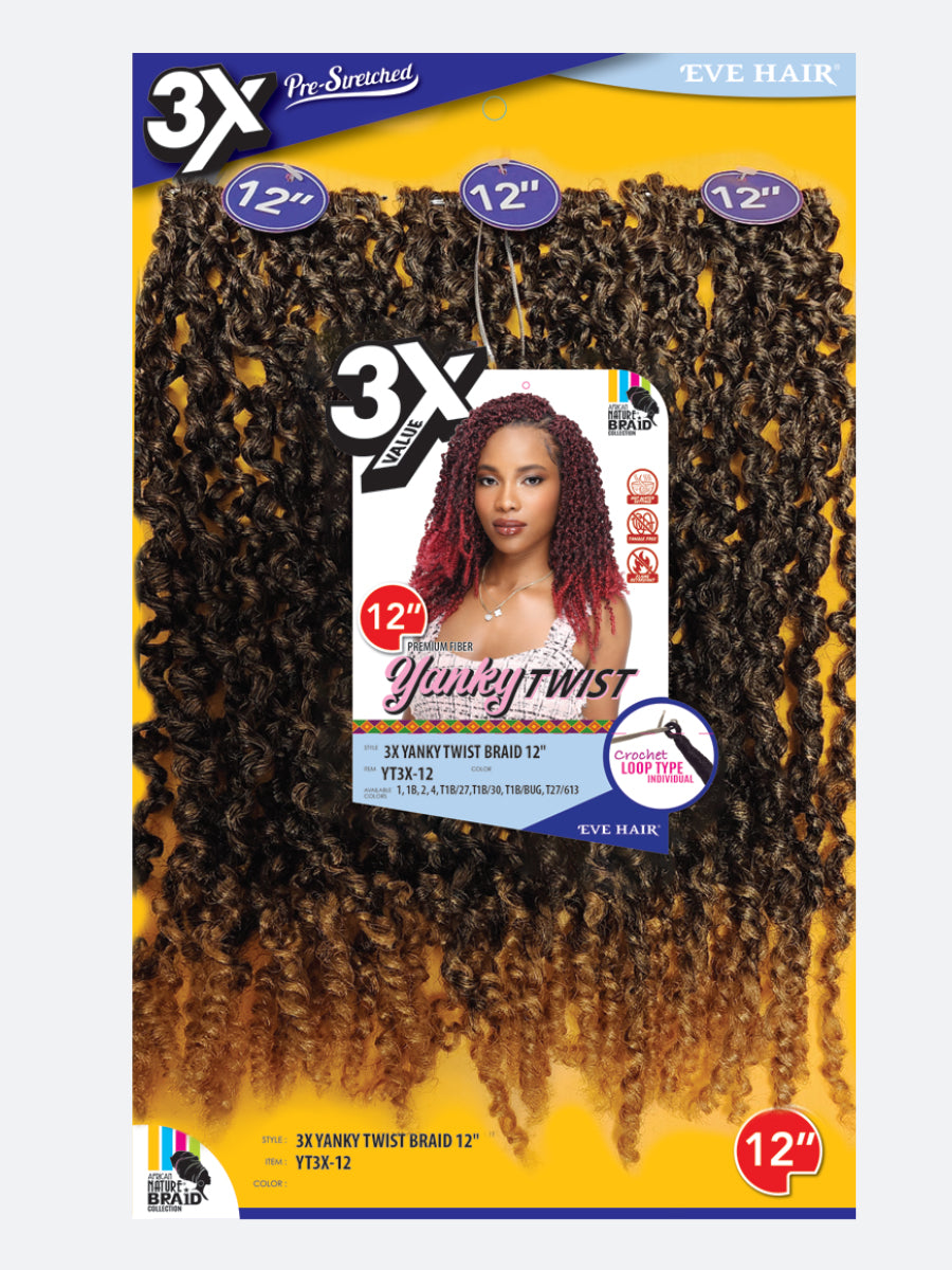 3X Yanky Twist 12"