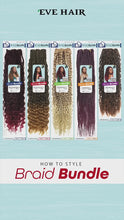 Load and play video in Gallery viewer, Braid Bundle - Deep Wave Boho Weave 22”
