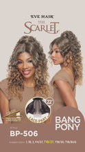Load and play video in Gallery viewer, Lace Bang Ponytail | LBP-506
