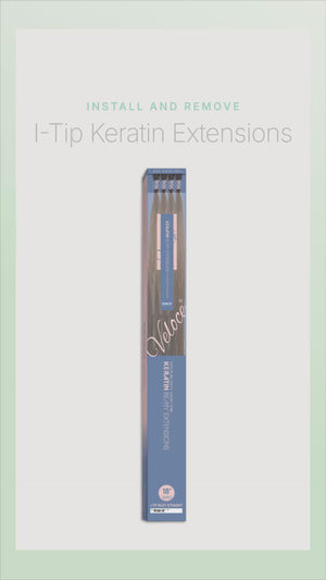 Veloce - Keratin Remy Extensions 100Pcs (Silky Straight)