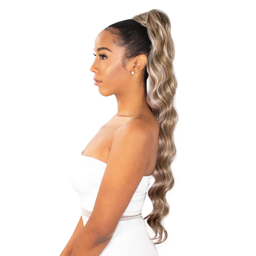 PLATINO PONY TAIL WEAVE OCEAN WAVE