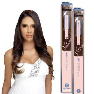 VELOCE TAPE REMY EXTENSIONS 20PCS (SILKY STRAIGHT)